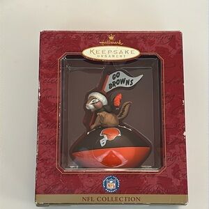 Vintage Cleveland Browns Hallmark keepsake ornament 1999